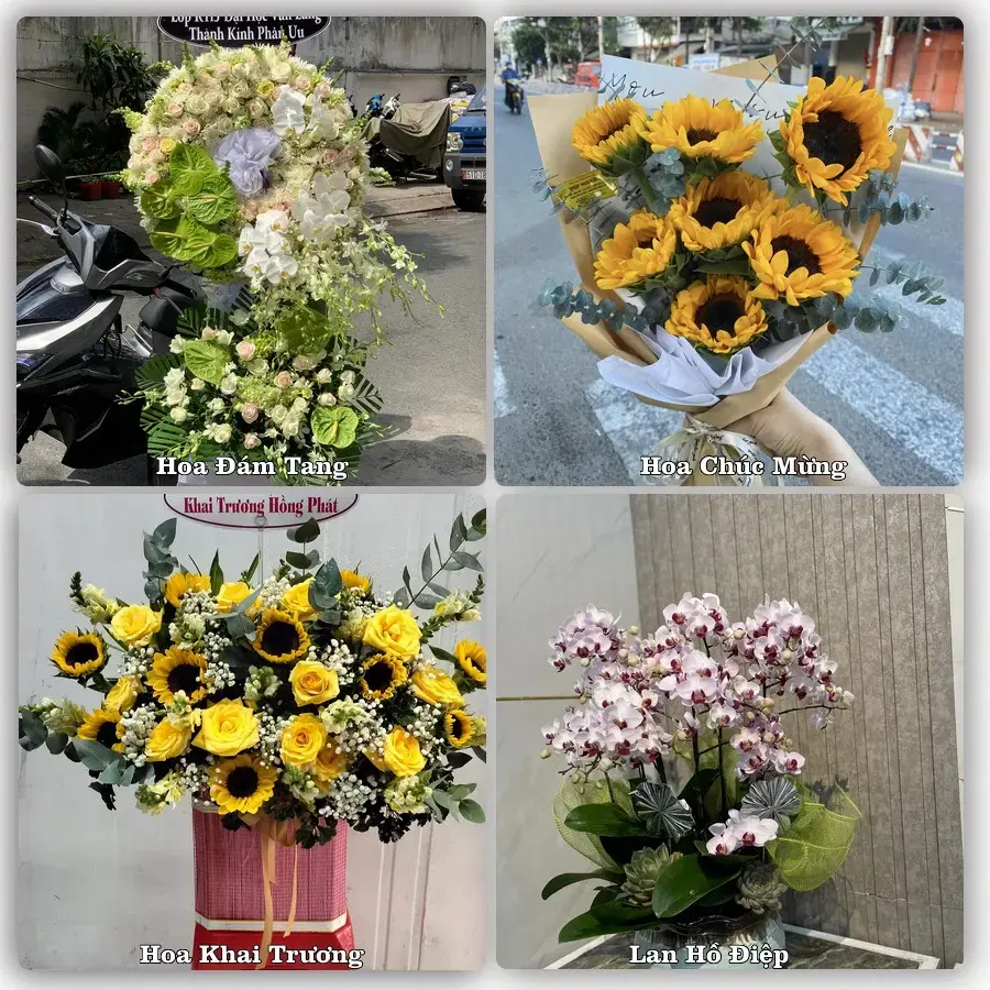 Dịch vụ đặt hoa và giao tận nơi tại Xã Điện Bàn Tây - Thành phố Đà Nẵng
