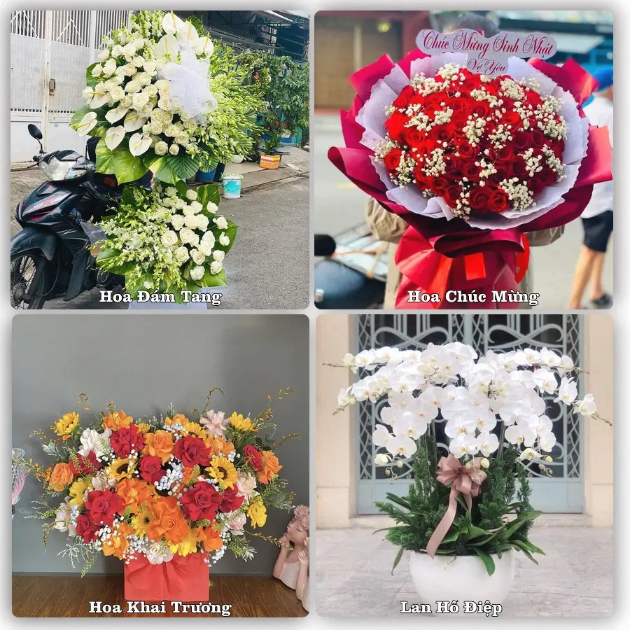 Dịch vụ đặt hoa và giao tận nơi tại Xã Đông Hưng - Tỉnh Hưng Yên