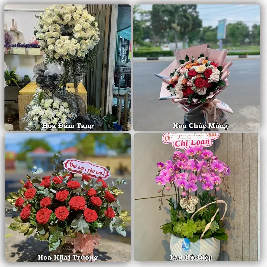 Dịch vụ đặt hoa và giao tận nơi tại Phường Long Châu - Tỉnh Vĩnh Long