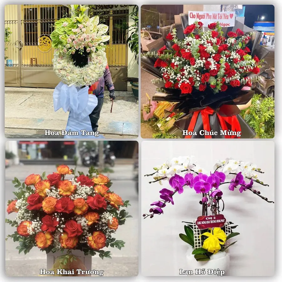Dịch vụ đặt hoa và giao tận nơi tại Phường Mão Điền - Tỉnh Bắc Ninh