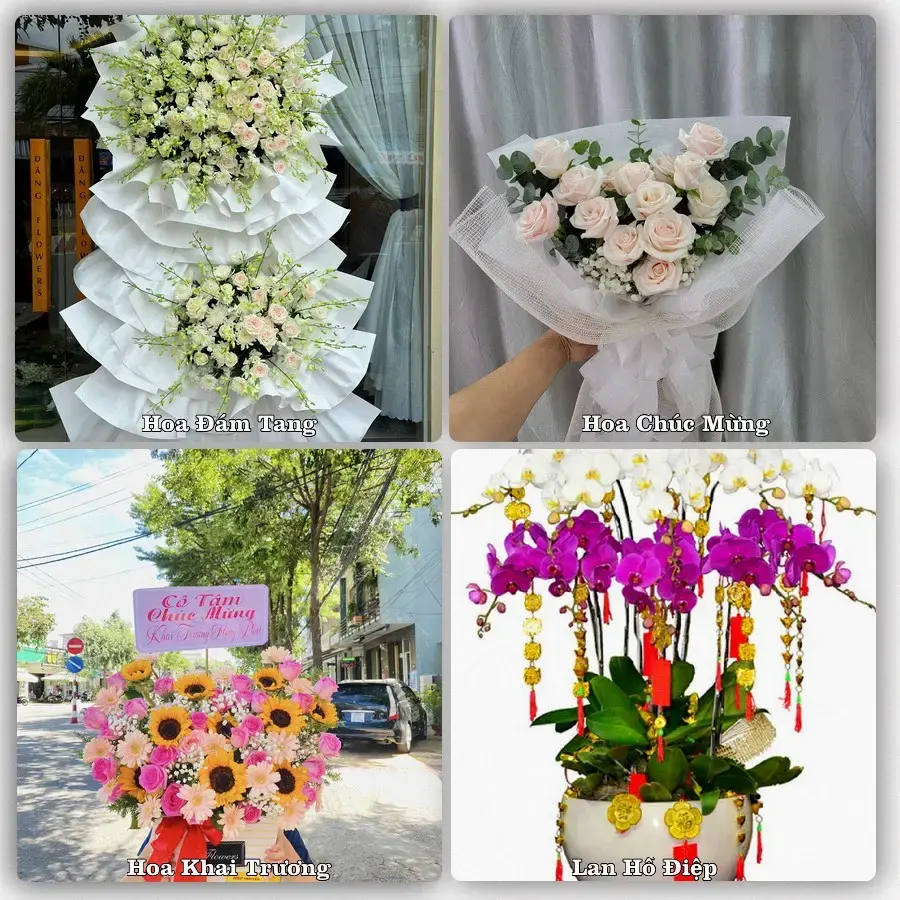 Đặt hoa tại Phường Tây Hoa Lư, Ninh Bình – giao tận nơi, duyệt mẫu trước