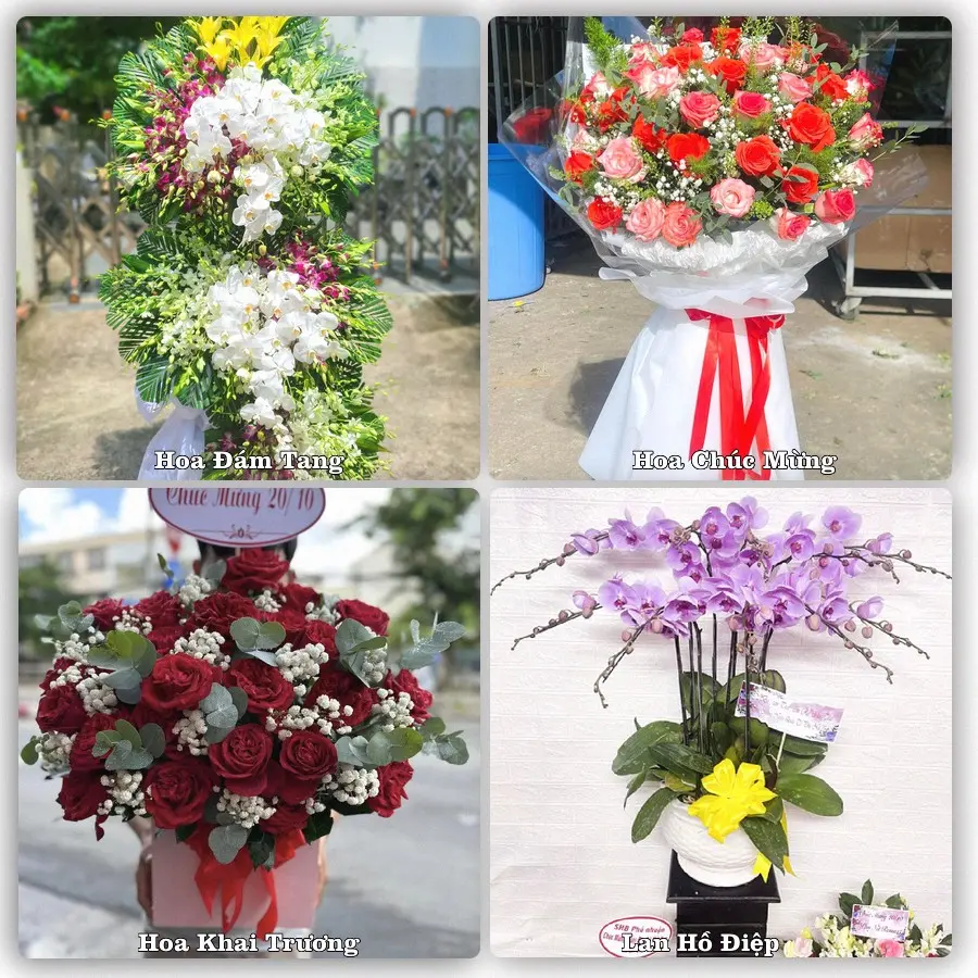 Dịch vụ đặt hoa và giao tận nơi tại Xã Ý Yên - Tỉnh Ninh Bình