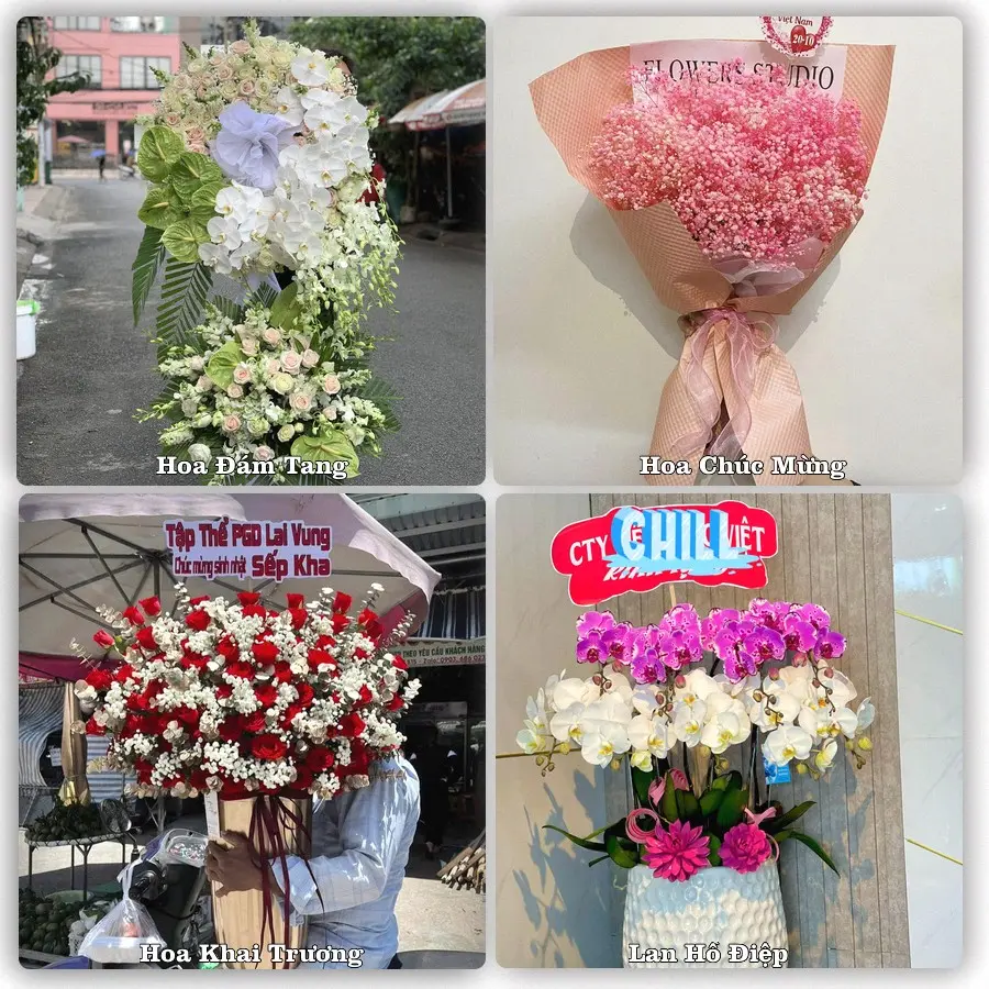 Tư vấn chọn hoa theo người nhận và dịp tặng tại Xã An Châu - Tỉnh Nghệ An