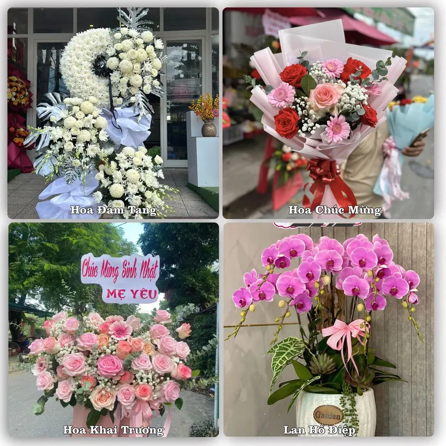Dịch vụ đặt hoa và giao tận nơi tại Xã Chợ Lách - Tỉnh Vĩnh Long