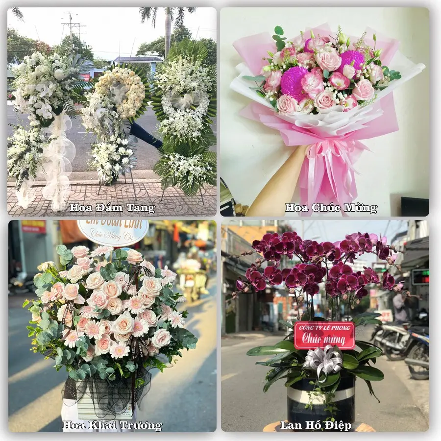 Dịch vụ đặt hoa và giao tận nơi tại Xã Hội Thịnh - Tỉnh Phú Thọ