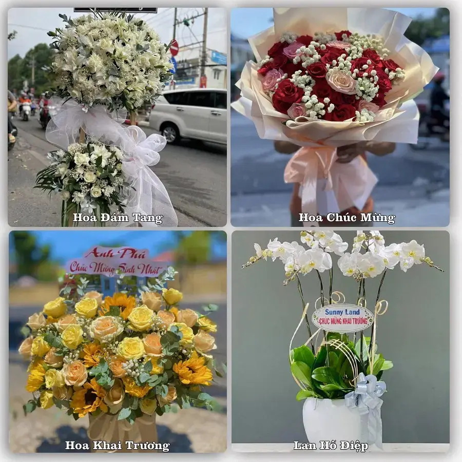 Tiệm hoa Phường Ngã Bảy, Cần Thơ – chọn hoa theo người nhận và dịp