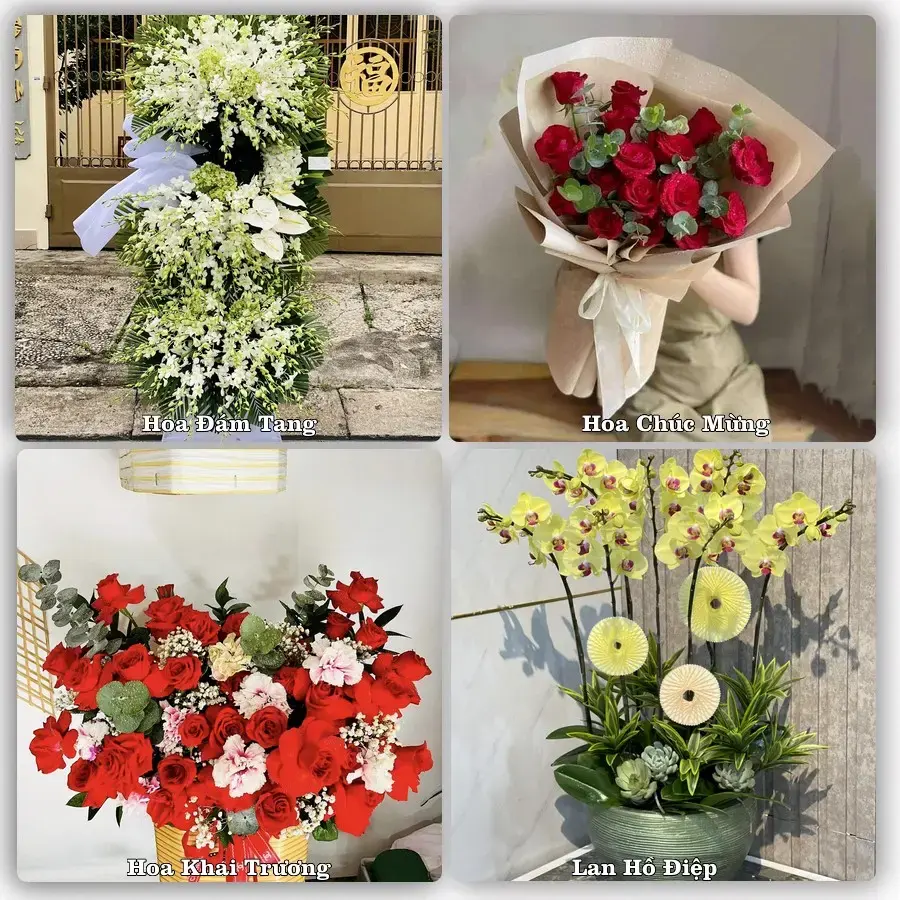 Dịch vụ đặt hoa và giao tận nơi tại Xã Nghi Lộc - Tỉnh Nghệ An