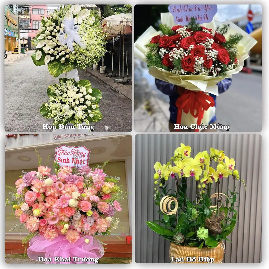 Dịch vụ đặt hoa và giao tận nơi tại Xã Phú Lộc - Thành phố Cần Thơ