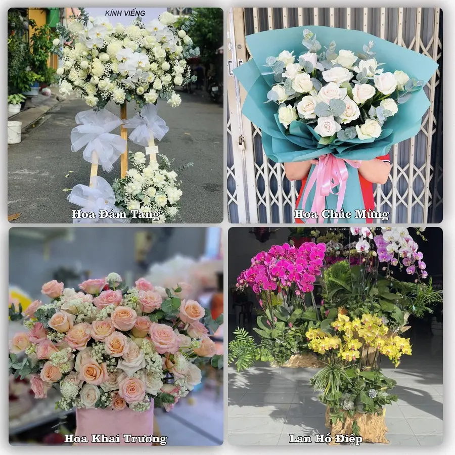 Dịch vụ đặt hoa và giao tận nơi tại Xã Bình Lợi - Thành phố Hồ Chí Minh