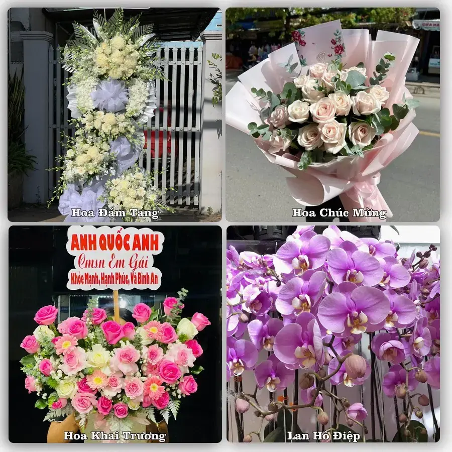 Dịch vụ đặt hoa và giao tận nơi tại Phường Phước Thắng - Thành phố Hồ Chí Minh