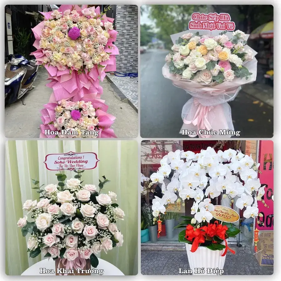 Shop hoa tươi Xã Phước Thạnh, Tây Ninh – đặt hoa theo dịp, giao tận nơi