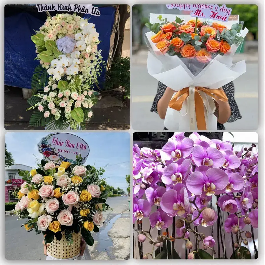 Shop hoa tươi Thốt Nốt, Cần Thơ – Mẫu hoa và giá tham khảo
