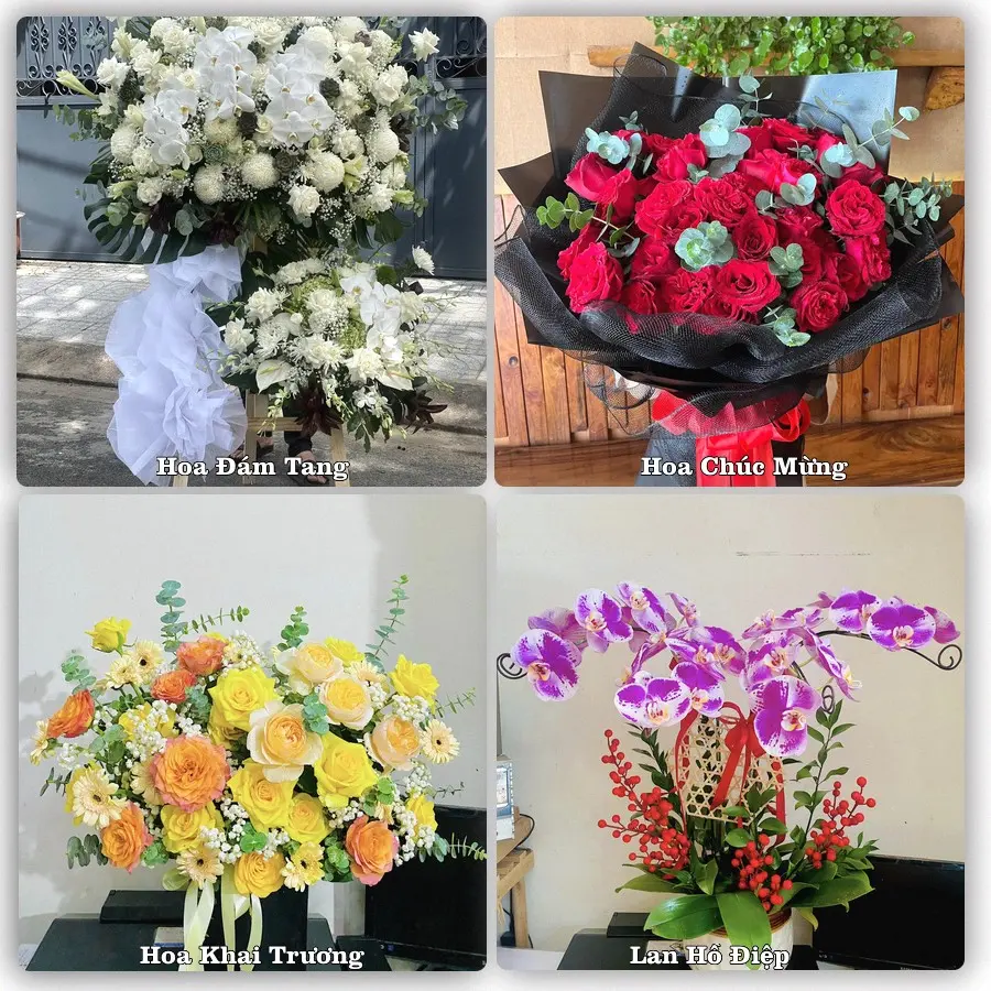 Dịch vụ đặt hoa online giao tận nơi tại Ái Nghĩa, Đại Lộc