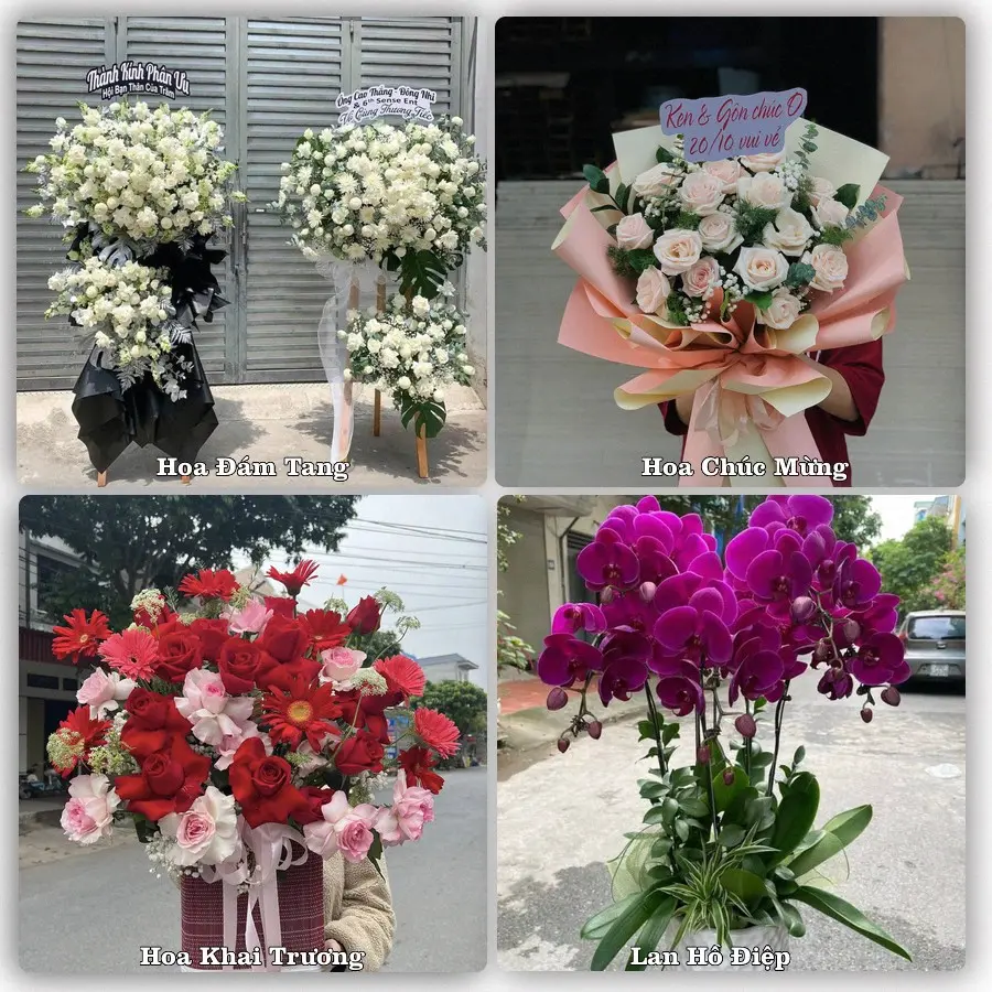 Tư vấn chọn hoa theo từng dịp tại Ba Sao, Kim Bảng