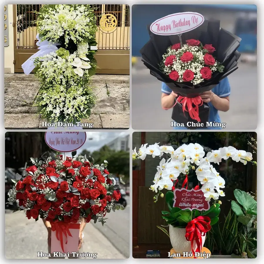 Shop hoa tươi Ba Tơ – Có hình trước và sau giao