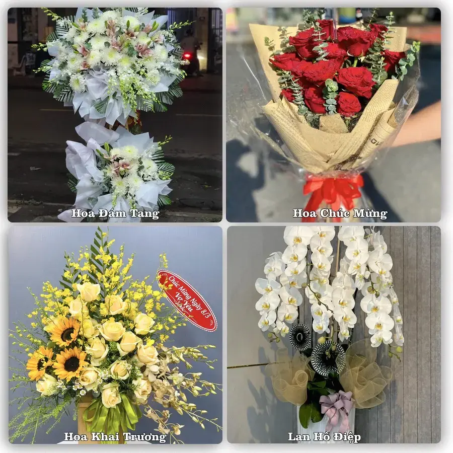Shop hoa tươi Tri Tôn – Tư vấn 24/7, giao trong 2 giờ
