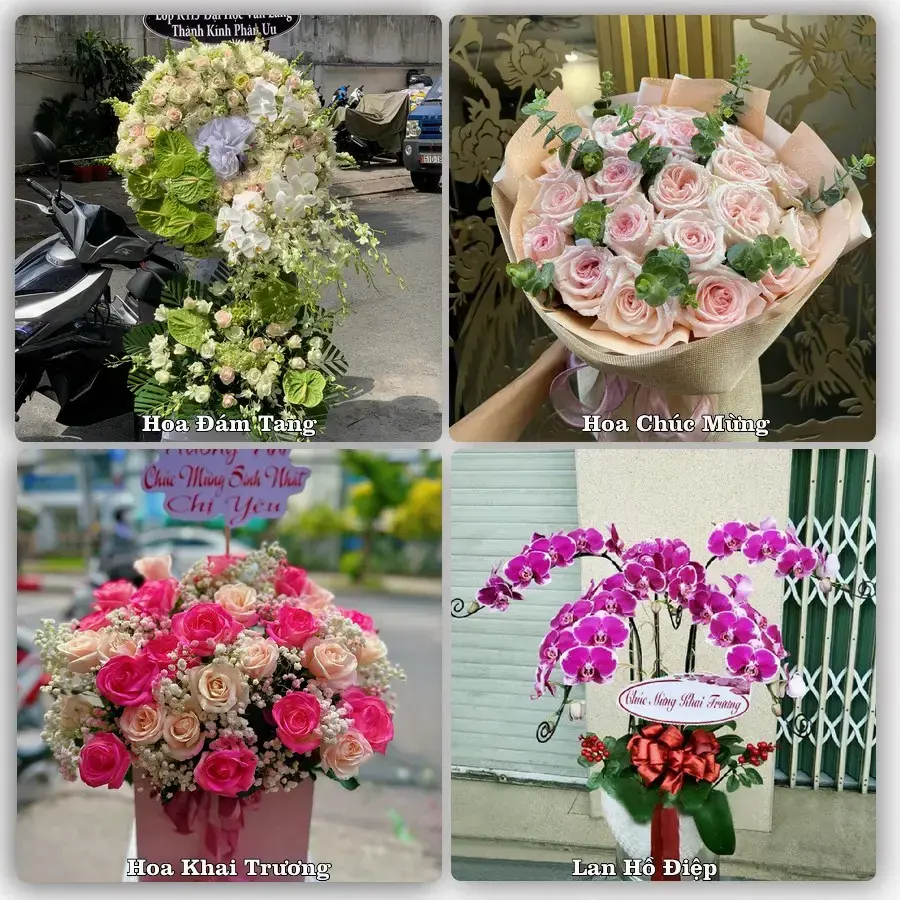 Shop hoa tươi Vĩnh Thạnh Trung, Châu Phú – Giao tận nơi trong 2 giờ