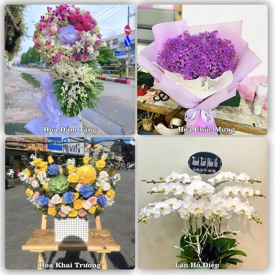 Shop hoa tươi Cái Dầu, Châu Phú – Đặt online, giao tận nơi