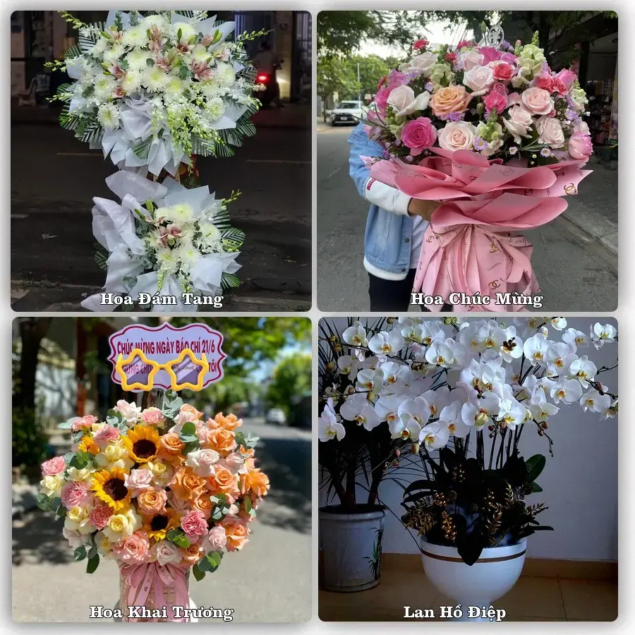 Tư vấn chọn hoa theo từng dịp tại Cái Dầu, Châu Phú