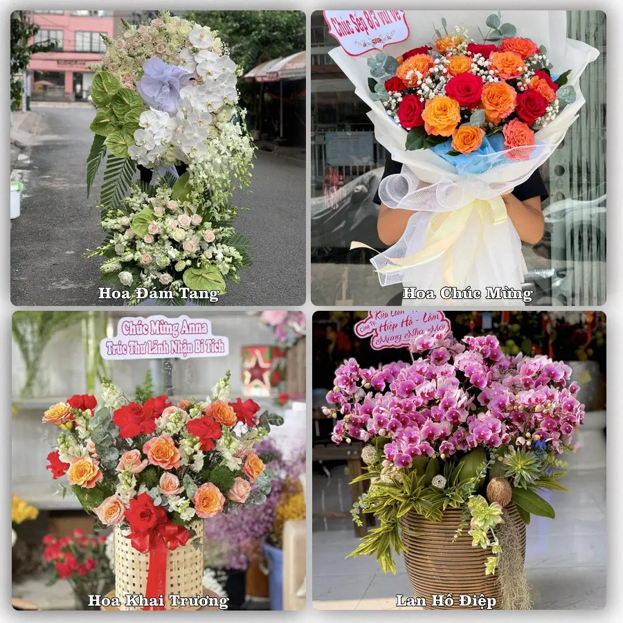 Tư vấn chọn hoa theo từng dịp tại Kiên Lương