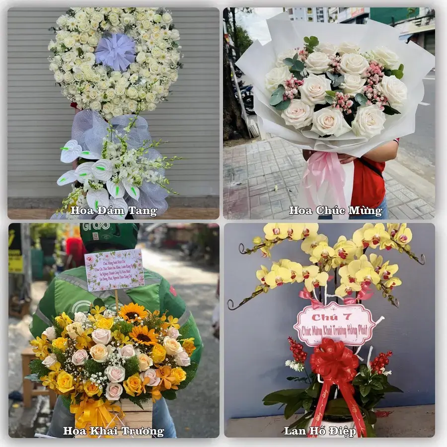 Shop hoa tươi Long Bình, An Phú – Đặt online, giao tận nơi
