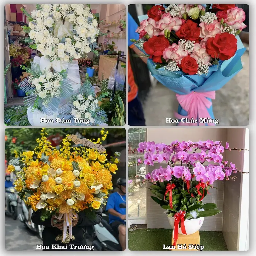 Tư vấn chọn hoa theo từng dịp tại An Phú