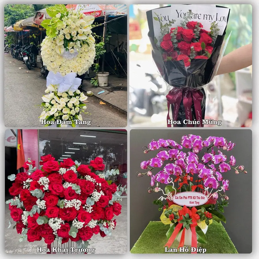 Tư vấn chọn hoa theo từng dịp tại Cái Tàu Hạ, Châu Thành