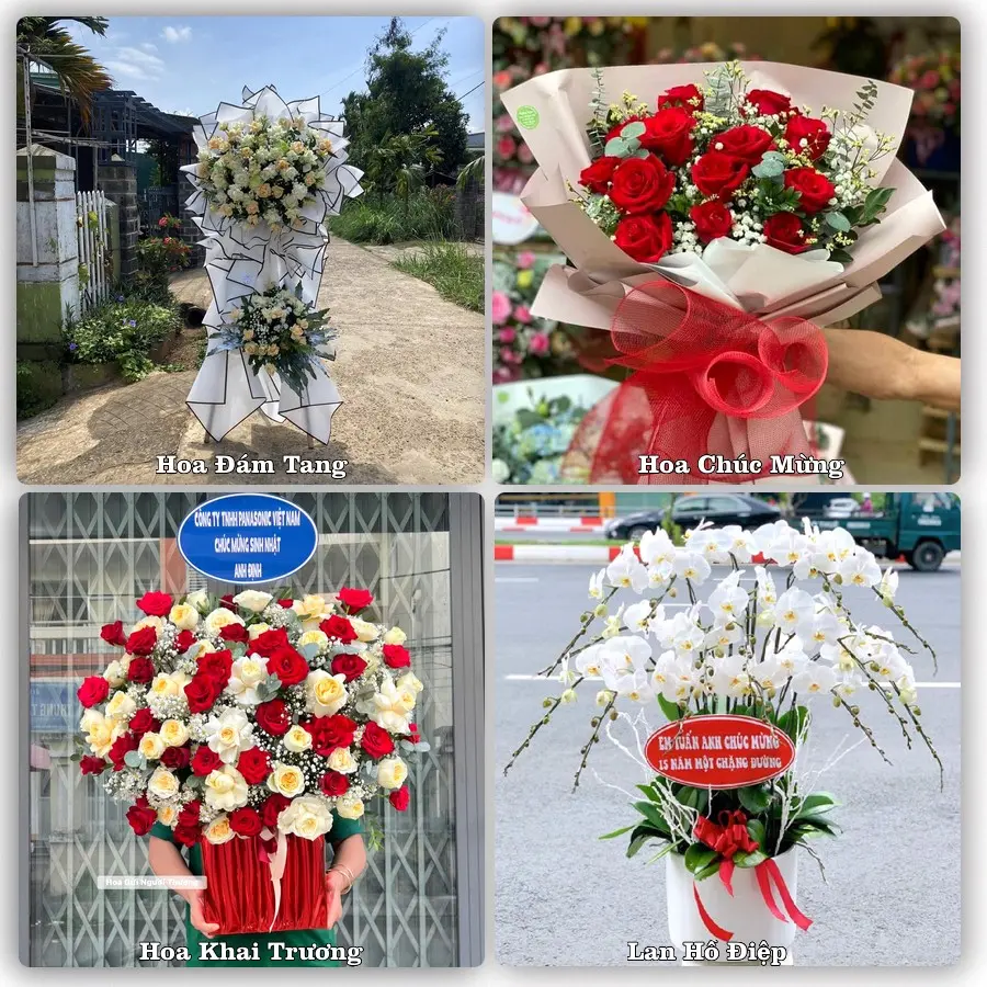 Tư vấn chọn hoa theo từng dịp tại Thanh Bình