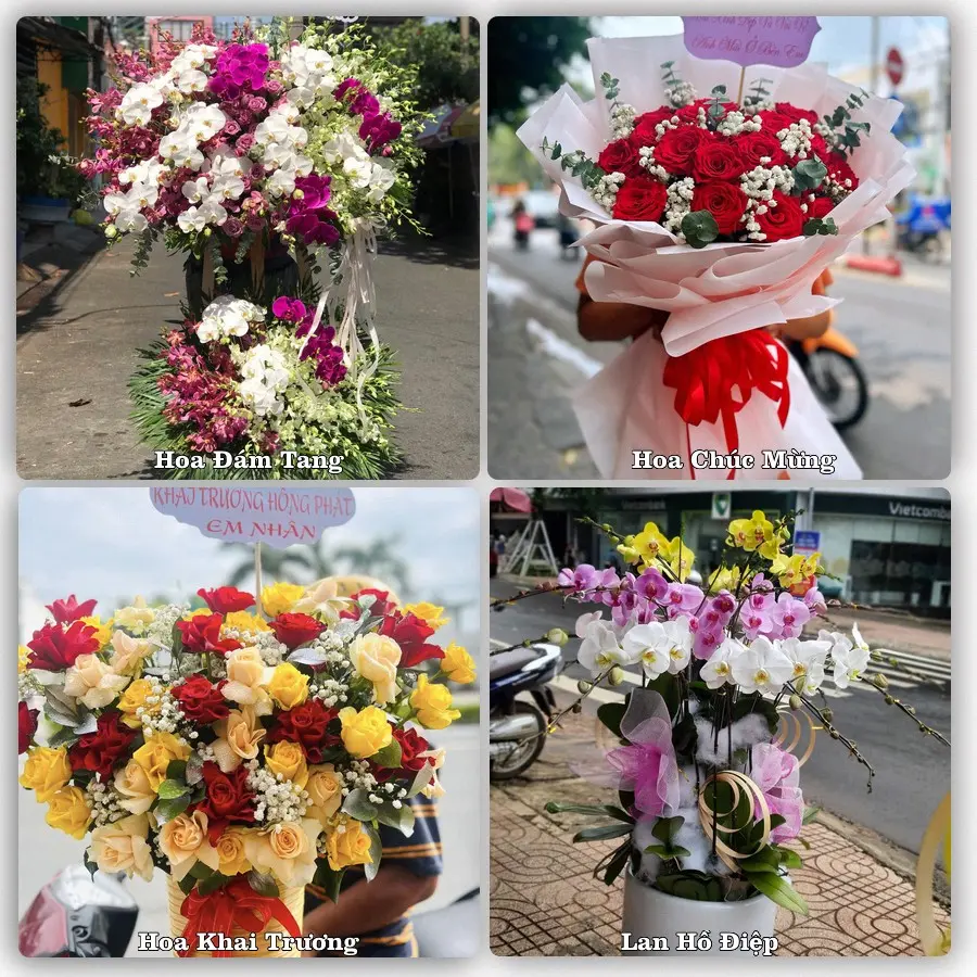Tư vấn chọn hoa theo từng dịp tại Mỹ An, Tháp Mười