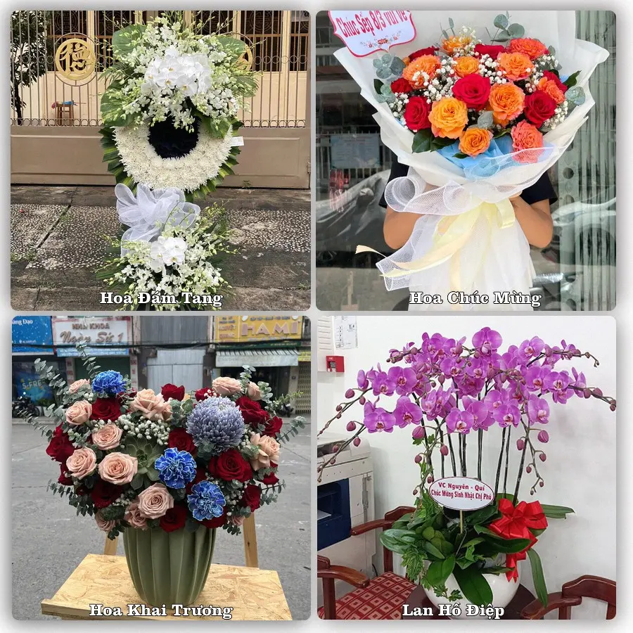 Tư vấn chọn hoa theo từng dịp tại Thường Thới Tiền, Hồng Ngự