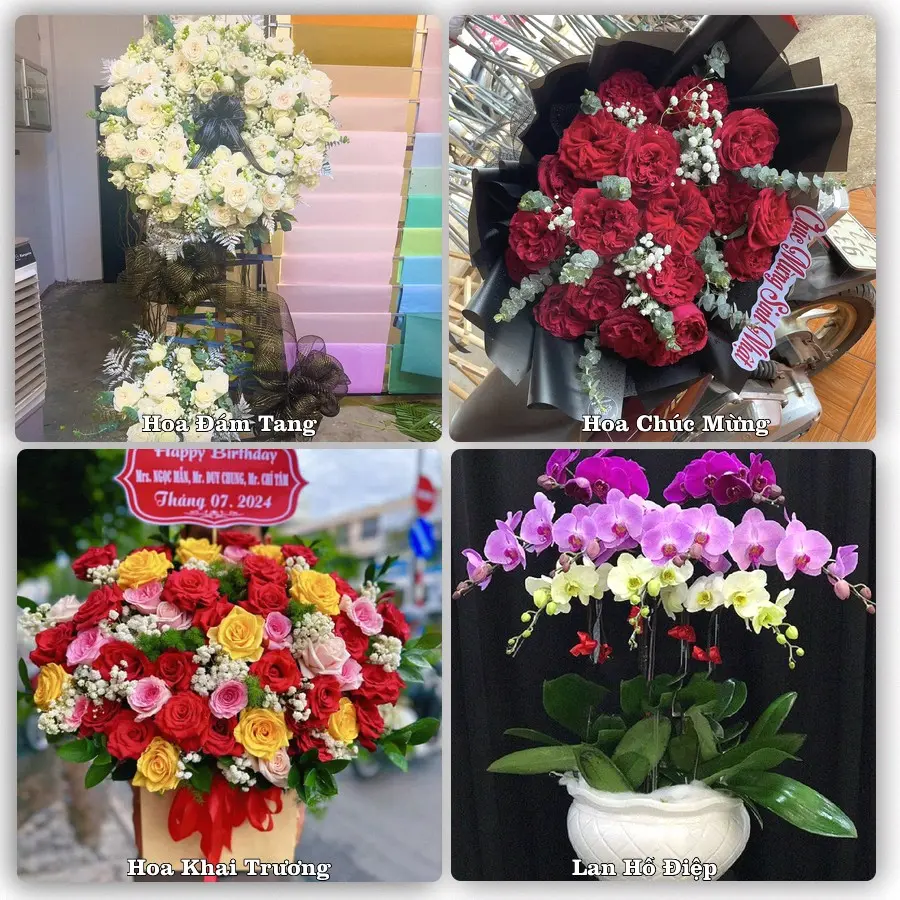 Tư vấn chọn hoa theo từng dịp tại Sa Rài, Tân Hồng