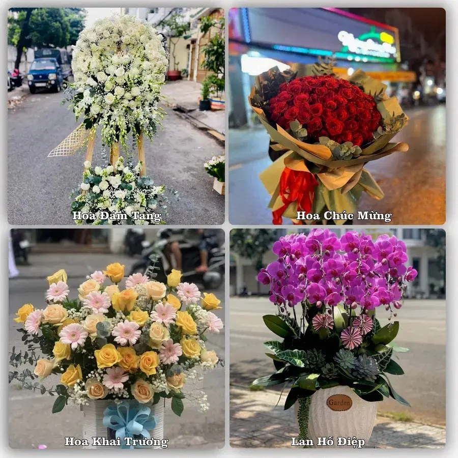 Shop hoa tươi Cái Nhum, Mang Thít – Đặt online, giao tận nơi