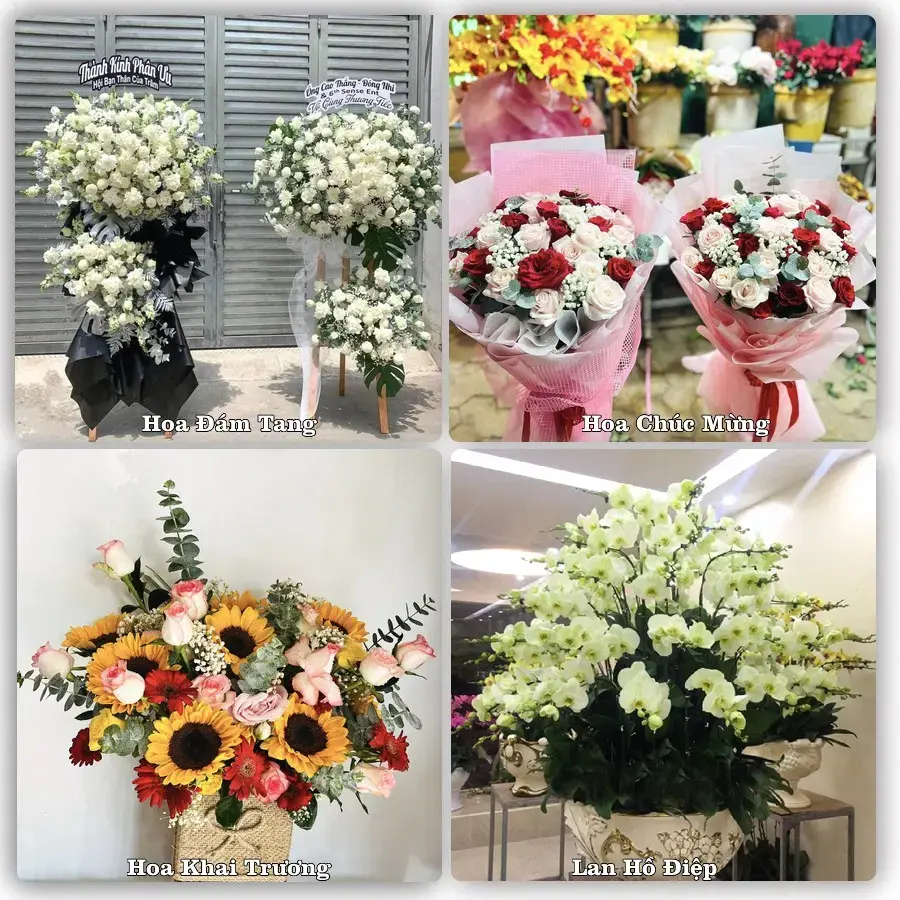 Shop hoa tươi Long Hồ – Tư vấn 24/7, giao trong 2 giờ