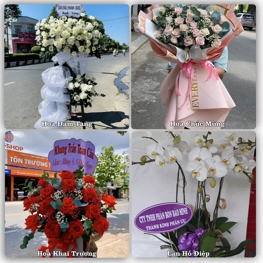 Shop hoa tươi Long Thành, Duyên Hải – Giao tận nơi trong 2 giờ