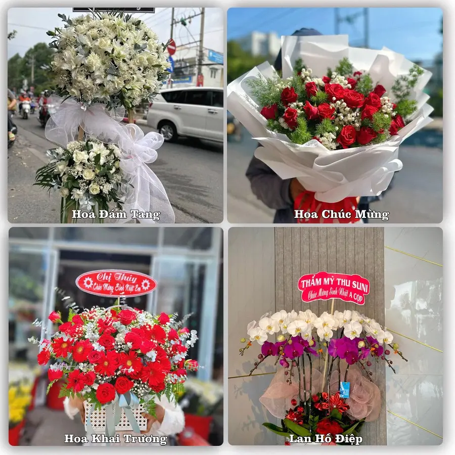 Tư vấn chọn hoa theo từng dịp tại Long Thành, Duyên Hải