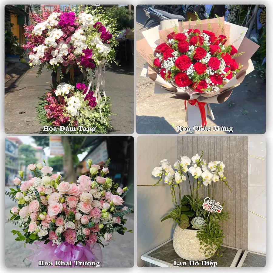 Tư vấn chọn hoa theo từng dịp tại Tiểu Cần