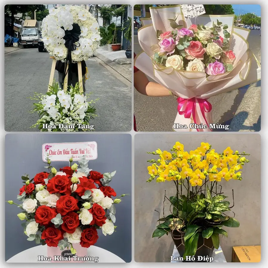 Dịch vụ đặt hoa online giao tận nơi tại Cầu Kè