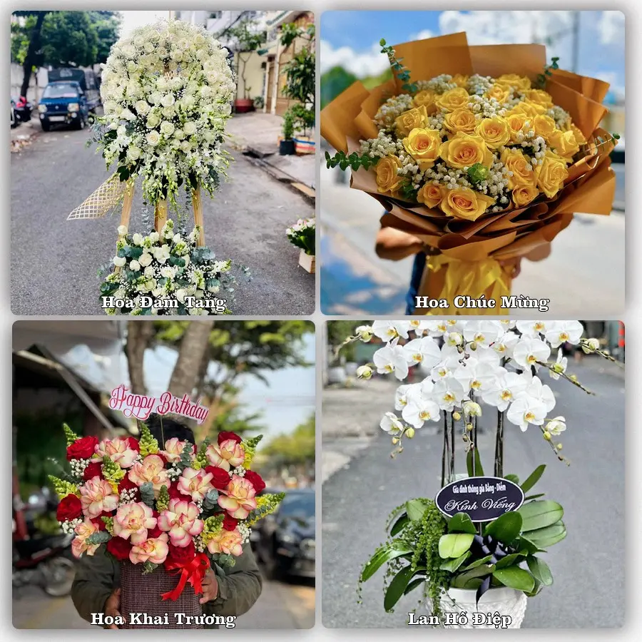 Tư vấn chọn hoa theo từng dịp tại Giồng Trôm