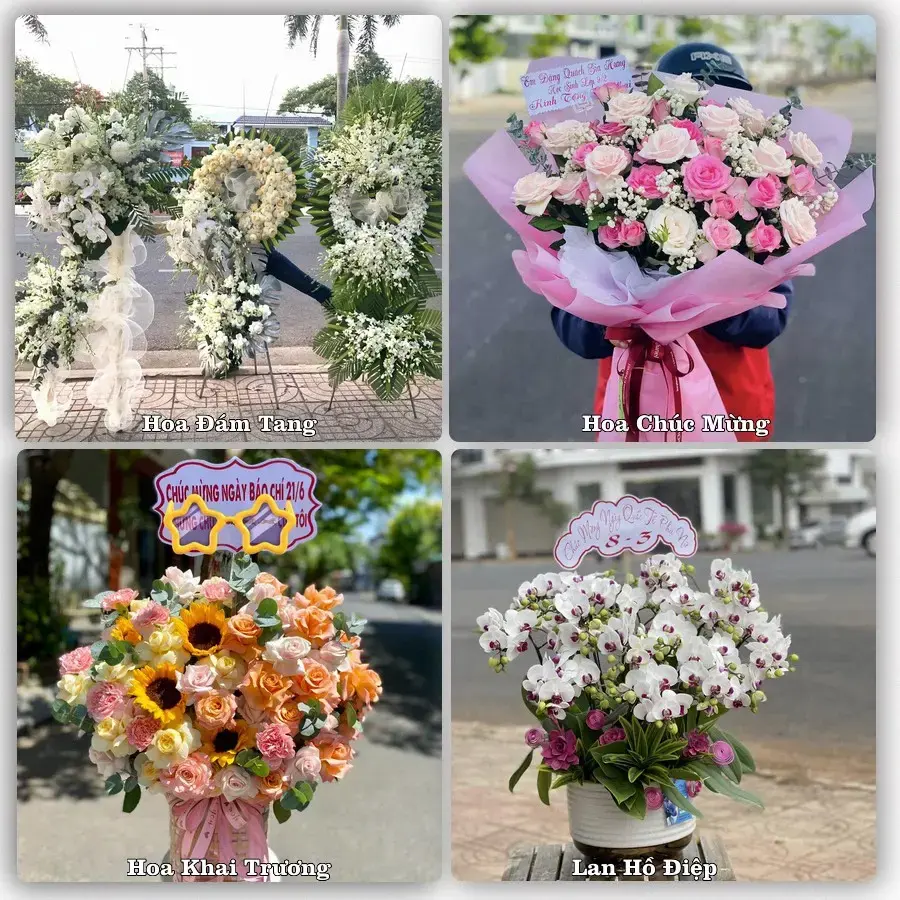 Shop hoa tươi Núi Sập, Thoại Sơn – Đặt online, giao tận nơi