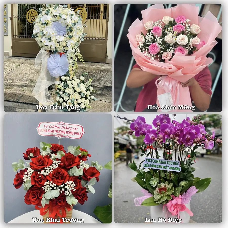 Tư vấn chọn hoa theo từng dịp tại An Châu, Châu Thành