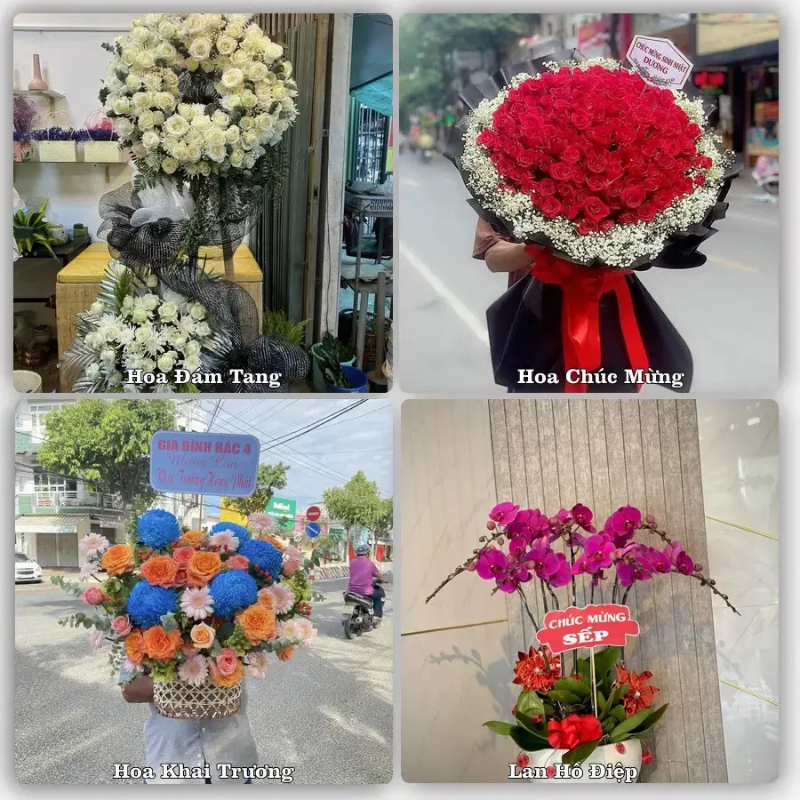 Tư vấn chọn hoa theo từng dịp tại Cần Giuộc