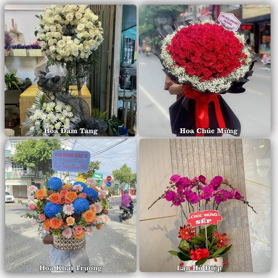 Tư vấn chọn hoa theo từng dịp tại Cần Giuộc