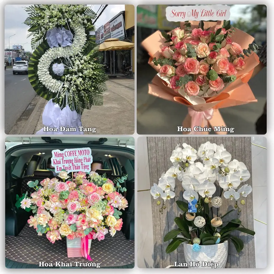 Tư vấn chọn hoa theo từng dịp tại Cần Đước