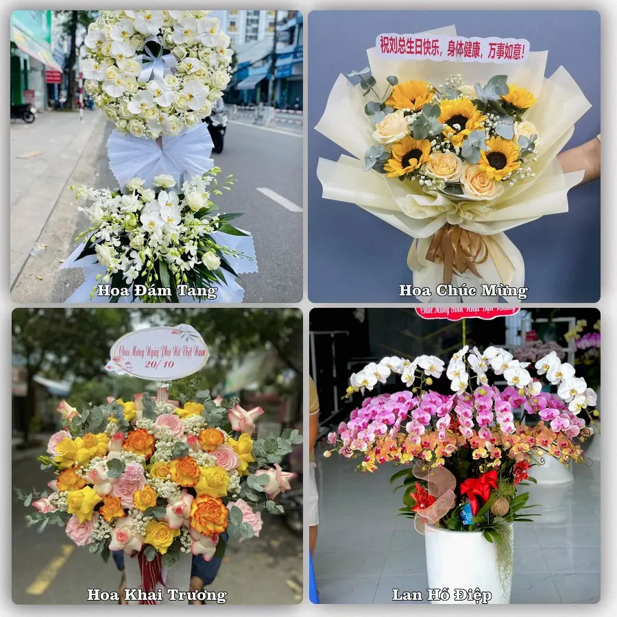 Tư vấn chọn hoa theo từng dịp tại Thủ Thừa