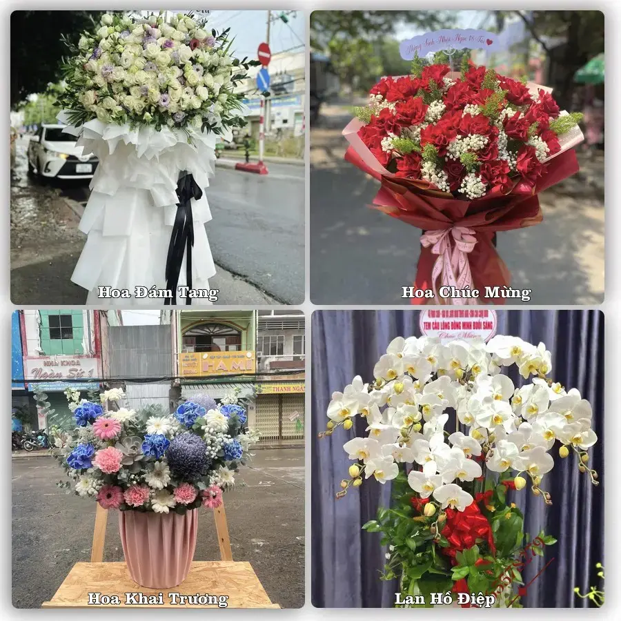 Tư vấn chọn hoa theo từng dịp tại Hiệp Hòa, Đức Hòa