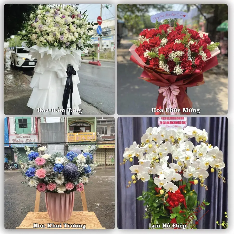 Tư vấn chọn hoa theo từng dịp tại Hiệp Hòa, Đức Hòa