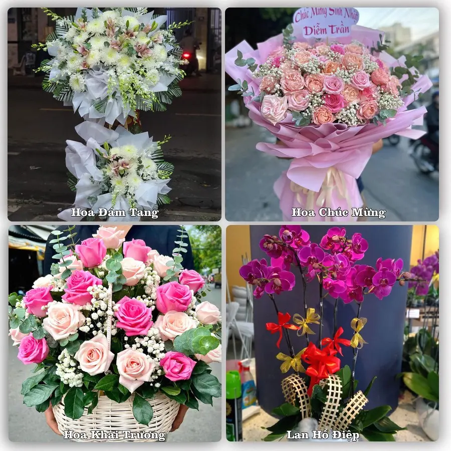 Tư vấn chọn hoa theo từng dịp tại Thạnh Hóa