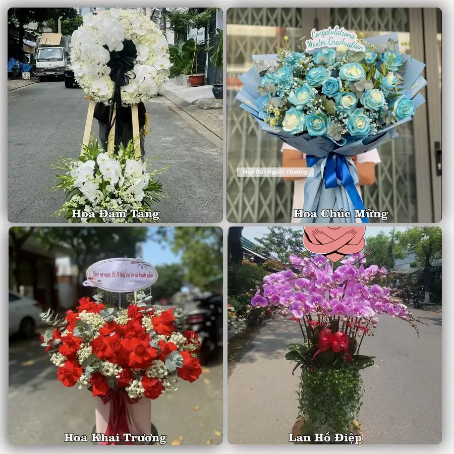 Shop hoa tươi Bình Phong Thạnh, Mộc Hóa – Giao tận nơi trong 2 giờ