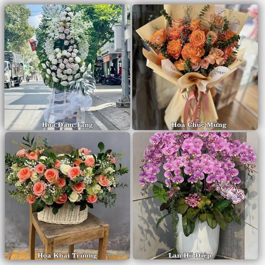 Tư vấn chọn hoa theo từng dịp tại Bình Phong Thạnh, Mộc Hóa