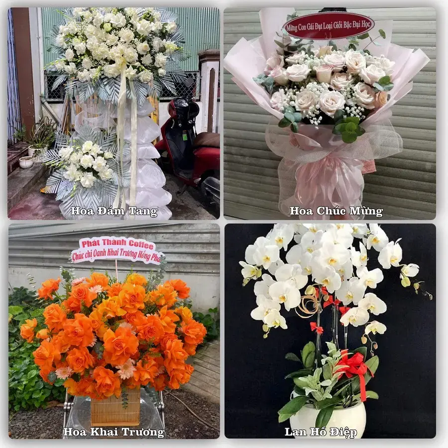 Shop hoa tươi Vĩnh Hưng – Đặt online, giao tận nơi